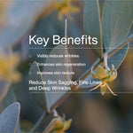 Key benefits panel for The Jojoba Company Ultimate Night Cream