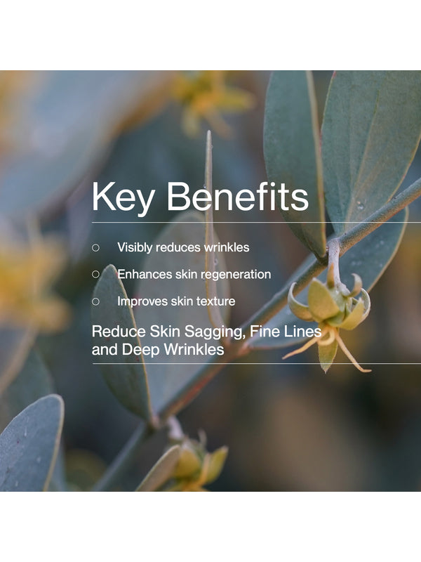 Key benefits panel for The Jojoba Company Ultimate Night Cream