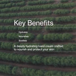 Key benefits panel for The Jojoba Company Australian Jojoba Hand Cream