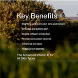 Key benefits panel for The Jojoba Company Vitamin C Glow Potion