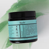 Biode Cleanser Melting Jelly with green cleanser texture