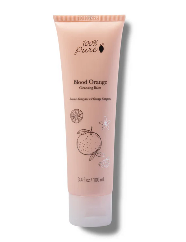 100% Pure Blood Orange Cleansing Balm 100ml — official front packaging image