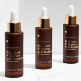 Vanessa Megan Blue Tansy and Cypress Anti-Redness Soothing Serum bottles