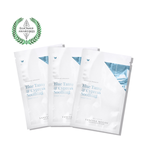 Trio of Vanessa Megan Blue Tansy and Cypress Sheet Masks with award laurel