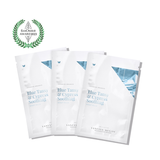 Trio of Vanessa Megan Blue Tansy and Cypress Sheet Masks with award laurel