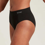 Boody Full Briefs Black, organic bamboo clothing, product photo 2