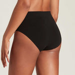 Boody Full Briefs Black, organic bamboo clothing, product photo 3