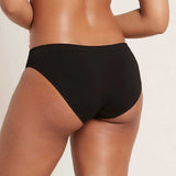 Boody Classic Bikini Black, organic bamboo clothing, product photo 3