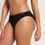 Boody Classic Bikini Black, organic bamboo clothing, product photo 4
