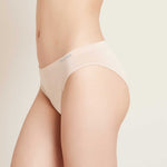 Boody Classic Bikini in Shell, side view
