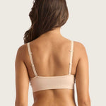 Boody T-Shirt Bra in Shell, back view