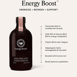 Key benefits panel for The Beauty Chef Energy Boost