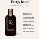 Key benefits panel for The Beauty Chef Energy Boost