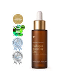 Vanessa Megan Collagen Boosting Gel Serum with its award badges