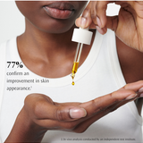 Product information panel for Dr Hauschka Clarifying Day Oil
