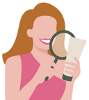 Clean Nectarine reviewer illustration
