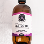 Necessity Cold Pressed Castor Oil lifestyle product photo