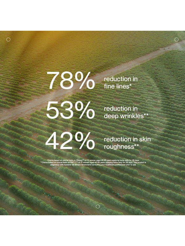 Clinical study results panel for The Jojoba Company Ultimate Night Cream
