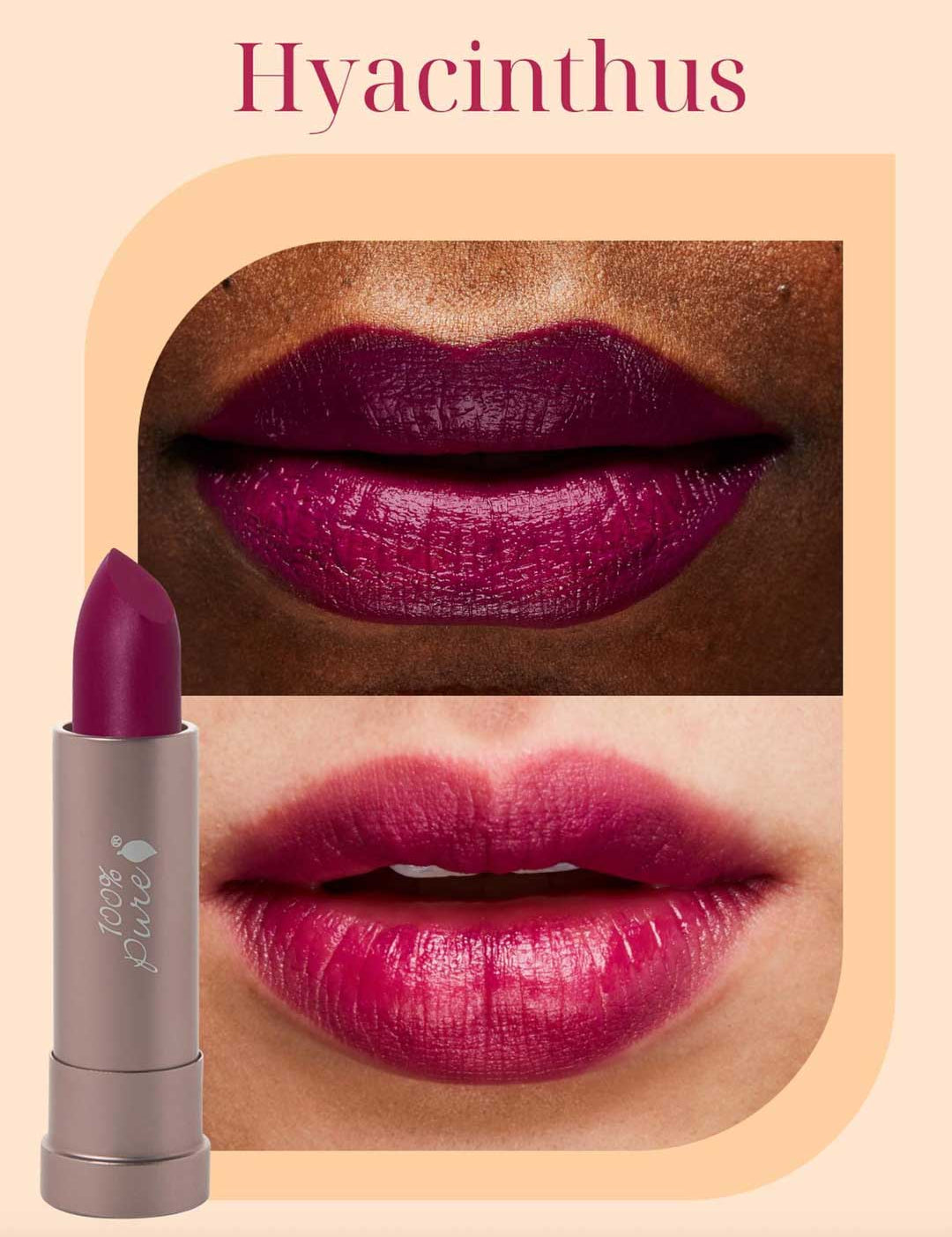 100% Pure Cocoa Butter Matte Lipsticks 4.5g