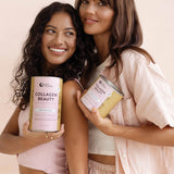 Two women holding Nutra Naturals Collagen Beauty
