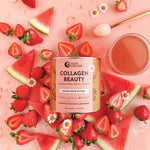 Nutra Naturals Collagen Beauty Watermelon Strawberry 225g flatlay