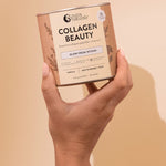 Nutra Naturals Collagen Beauty Vanilla 225g held in hand