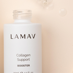 LAMAV Collagen Support Booster label close up
