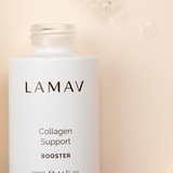 LAMAV Collagen Support Booster label close up