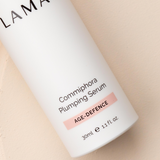 LAMAV Commiphora Plumping Serum bottle close up