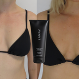 Tanned skin with LAMAV Gradual Tanning Moisturiser