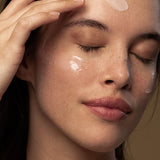 Model applying Antipodes Culture Probiotic Night Recovery Water Cream
