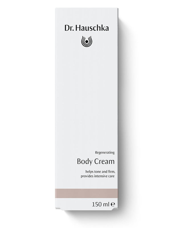 Dr Hauschka Regenerating Body Cream on a neutral background