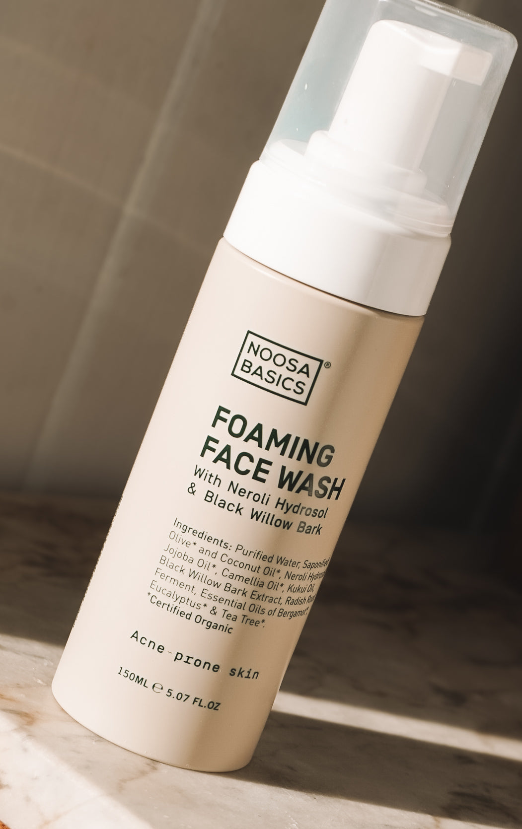 Noosa Basics Foaming Face Wash - Acne Prone Skin 150ml lifestyle image