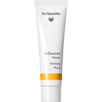 A 30ml tube of Dr Hauschka Firming Mask for mature skin, white with black text and a yellow stripe near the base, is shown upright against a plain white background.
