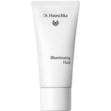A white 30ml tube of Dr Hauschka Illuminating Fluid with black text and a simple logo sits against a plain background—this skincare-makeup hybrid imparts a natural, radiant glow to your complexion.