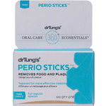 Dr Tung's Perio Sticks™ Birch dental sticks Thin provide eco-friendly, biodegradable oral care for regular spaces; this box contains 100 sticks to help remove food and plaque.
