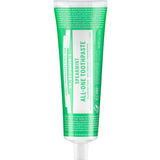 Tube of Spearmint All-One Toothpaste on a white background