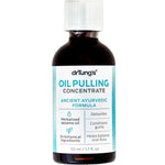 Bottle of Dr. Tung's Oil Pulling Concentrate on a white background
