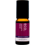 A 10ml ECO. Modern Essentials Women's Blend Essential Oil Rollerball with a black cap and purple label, ideal for daily aromatherapy and wellness.