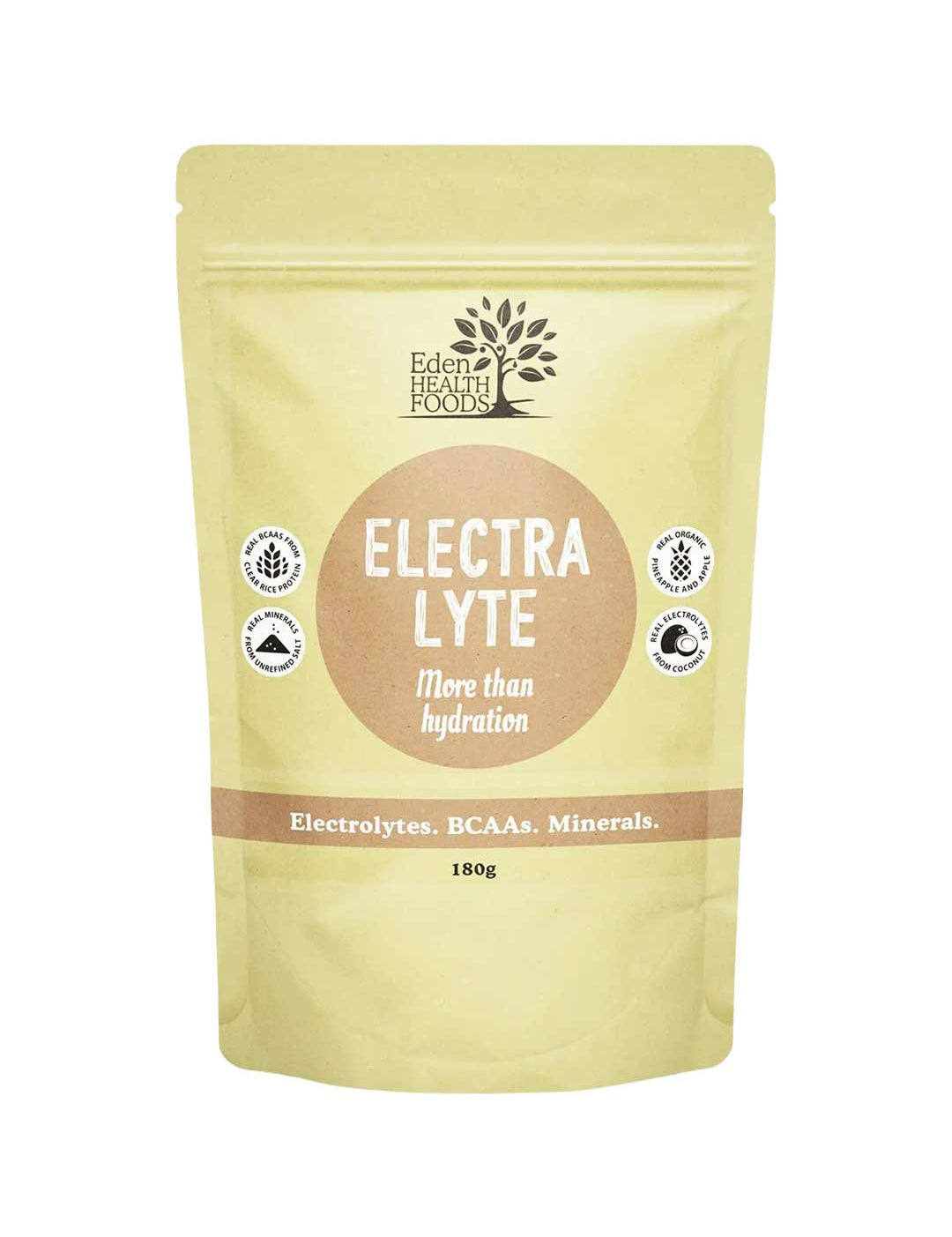 Eden Healthfoods Electra-Lyte Pineapple & Apple 180g, natural supplement