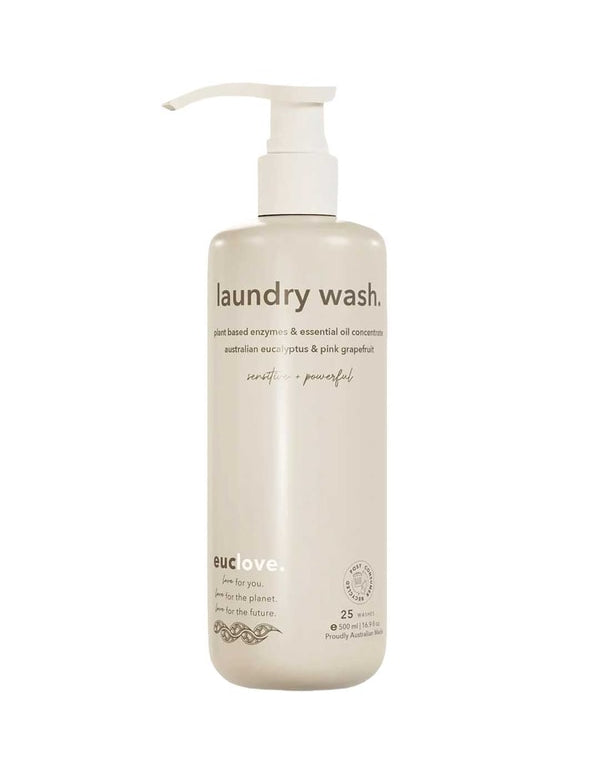 Euclove Laundry Wash, natural cleaning product