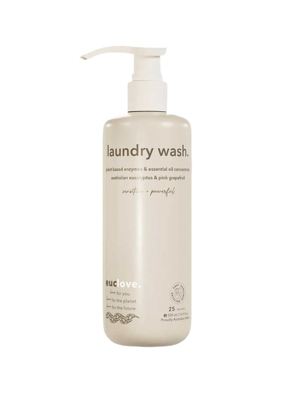 Euclove Laundry Wash, natural cleaning product