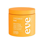 Eve Wellness A Juicy Dose of Iron 30 caps provides 30 vegetable hard capsules of a gentle, highly absorbable iron supplement to help relieve fatigue, boost energy, and support immune health.