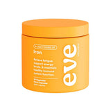 Eve Wellness A Juicy Dose of Iron 30 caps provides 30 vegetable hard capsules of a gentle, highly absorbable iron supplement to help relieve fatigue, boost energy, and support immune health.