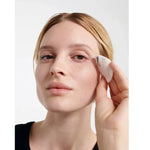 Using Dr Hauschka Eye Make-up Remover with a cotton pad