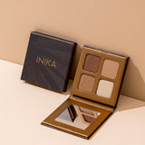Lifestyle photo of INIKA Organic Eyeshadow Quad in Wind