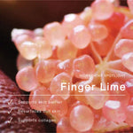 Finger lime ingredient panel for The Jojoba Company Daily Glow Exfoliating PHA Tonic