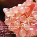 Finger lime ingredient panel for The Jojoba Company Daily Glow Exfoliating PHA Tonic