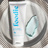 Foodie Blue Raspberry Body Moisturiser with texture