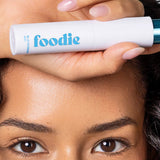 Model using Foodie Blue Raspberry Face and Body Mist